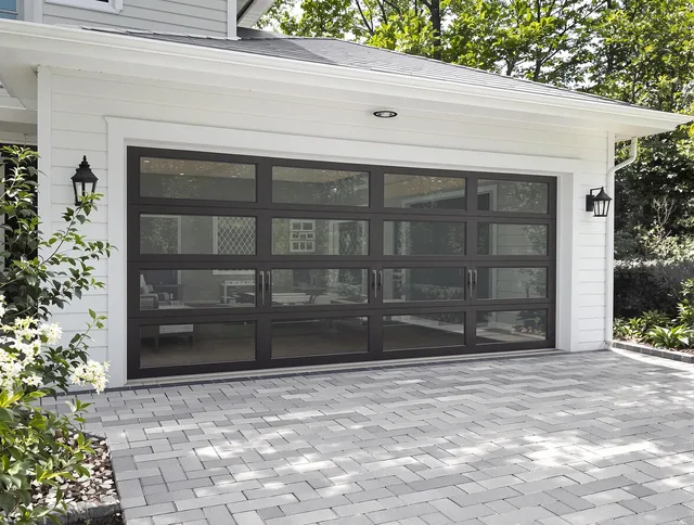 Oxford Garage Door Repair design specialist presenting custom garage door options to Oxford homeowner