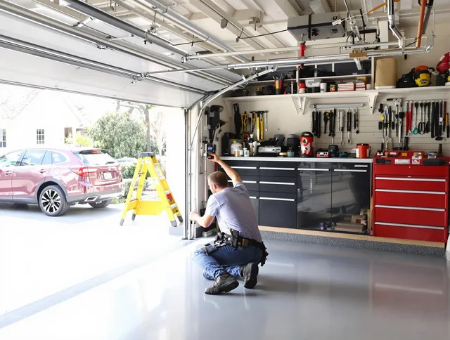 Local garage door repair service by Oxford Garage Door Repair in Oxford
